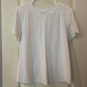 White Lululemon Top